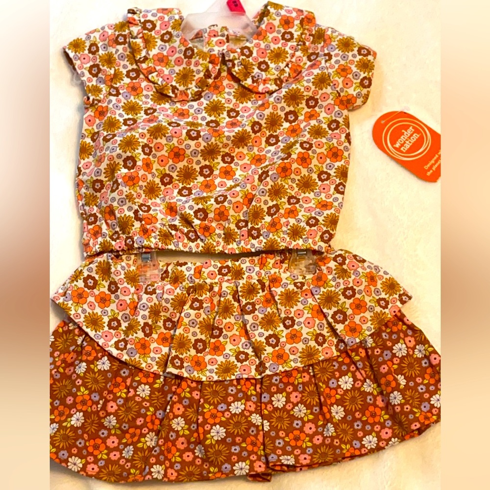 Girl’s skirt set